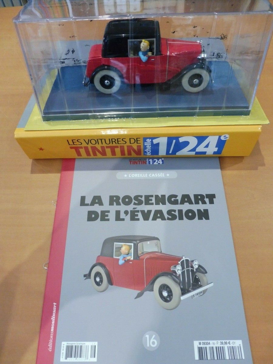Les Voitures De Tintin  Echelle 1:24  - Hachette - N°66 La Voiture D Alonzo Perez  L Oreille Casse P Image 470287 Grande