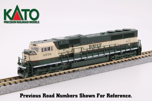 Kato 176-6313 N BNSF EMD SD70MAC #9799 (#DIFF THAN PHOTO) LMT. EDITION