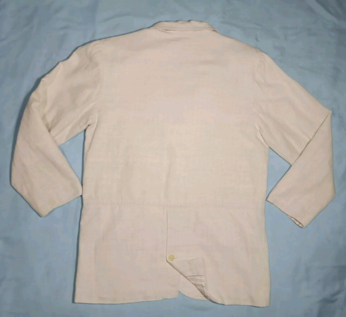 Eddie Bauer Linen Blend Blazer Women's Small 2 Button Lined Shoulder Pads - Picture 7 of 17