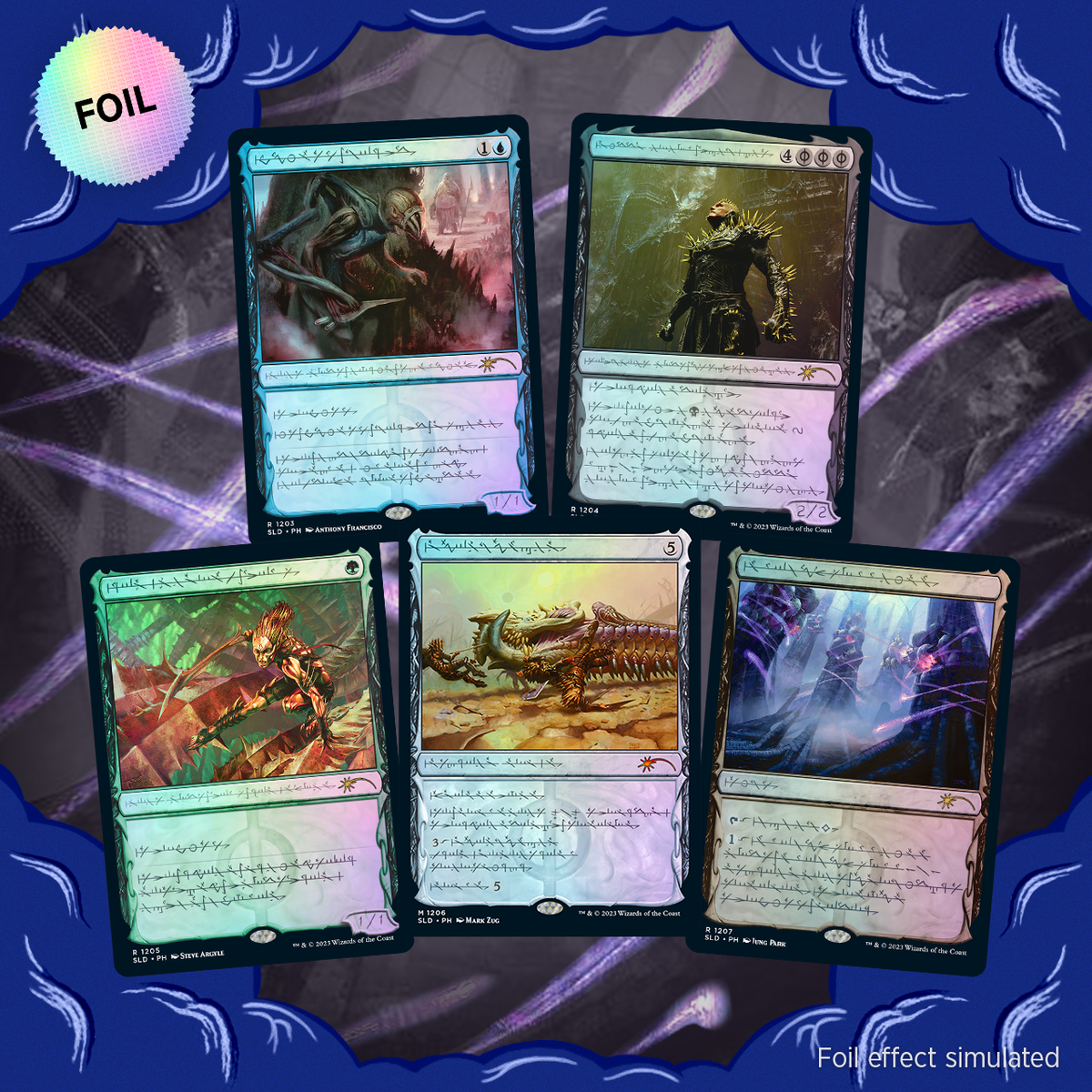 マジック：ザ・ギャザリング Secret lair Phyrexian Praetors Foil B Phyrexian Praetors: Compleat Edition Foil Edition | Secret Lair