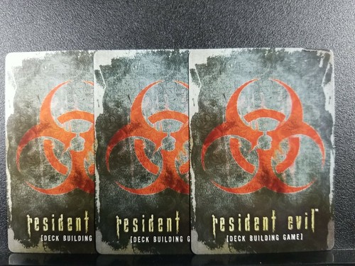 Resident Evil Deck Building Game 3x Green Herb Replacement Card Part Rare DBG - Picture 2 of 2
