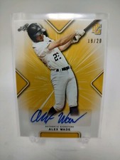 2021 Leaf Perfect Game National Showcase Alex Wade Auto #ed 18/20 BUF