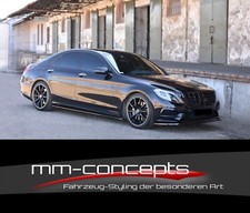 CUP Seitenschweller Ansätze SCHWARZ für Mercedes S-Klasse W222 AMG Line ABS CUP Seitenschweller Ansätze SCHWARZ für Mercedes S-Klasse W222 AMG Line ABS
