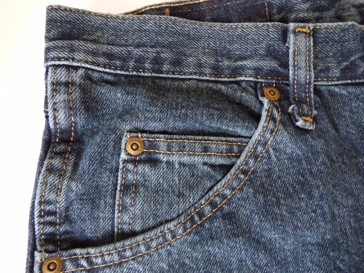 Wrangler patch cheap jeans