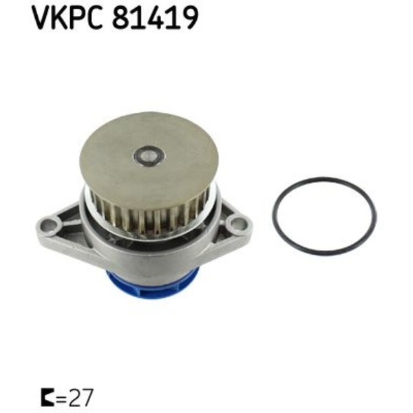 SKF Wasserpumpe KüHlmittelpumpe FüR VW Golf IV Bora Seat Leon Toledo II A2-image
