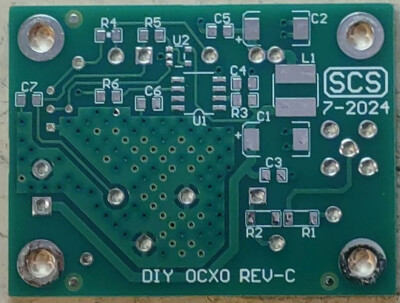 Bare Board for DIY 10MHz OCXO Frequency Standard Reference