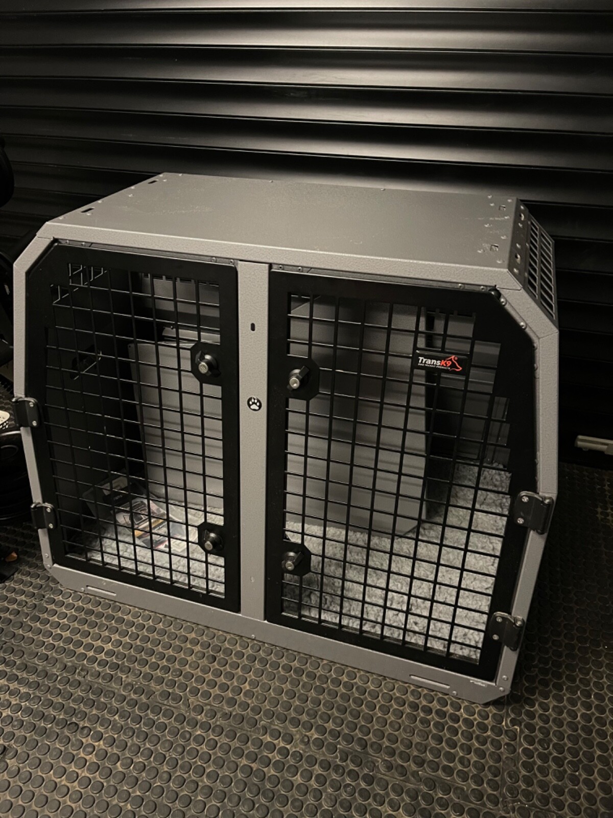 TransK9 B35 / C35 Double Dog Car Crate eBay