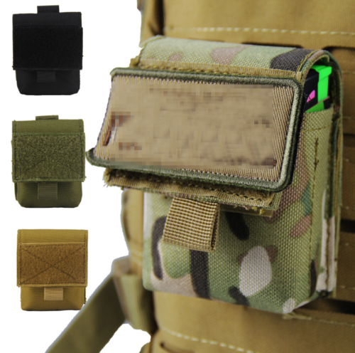 MOLLE Bag Compact EDC Pouch Cigarette Case Tactical Organizer Waist Pendant Bag - Afbeelding 1 van 18