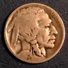 1925 D Buffalo Nickel