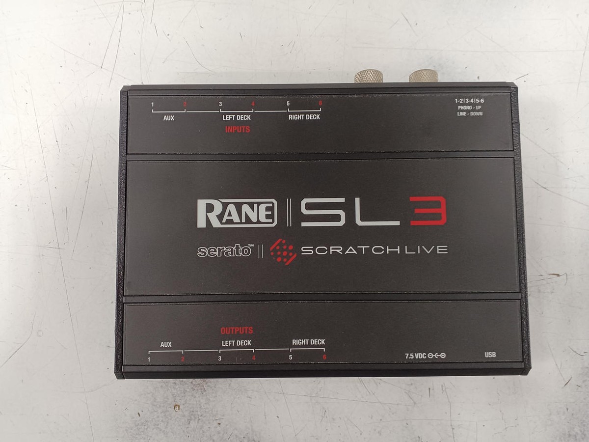 スクラッチライブ SL3 説明書・CDあり