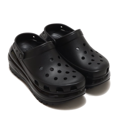 Crocs Classic Mega Crush Clog Black 207988-001 Unisex Size | eBay