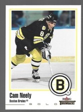 2002-03 Fleer Throwbacks NHL Hockey Cam Neely GOLD #81G NRMT