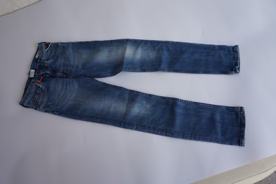 REPLAY slim kids trousers stretch jeans size 10 A stretchy used stonewashed blue NEW.