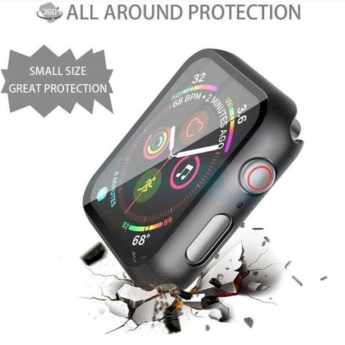 For Apple Watch Series 3/4/5/6/SE Full Protective Cover Case Screen Protector - Zdjęcie 3 z 15