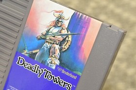 Deadly Towers (Nintendo NES) CARTRIDGE GAME ONLY - AUTHENTIC - EXCELLENT