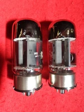 Vintage General Electric GE 6550 power Tube- two total- Tested Good