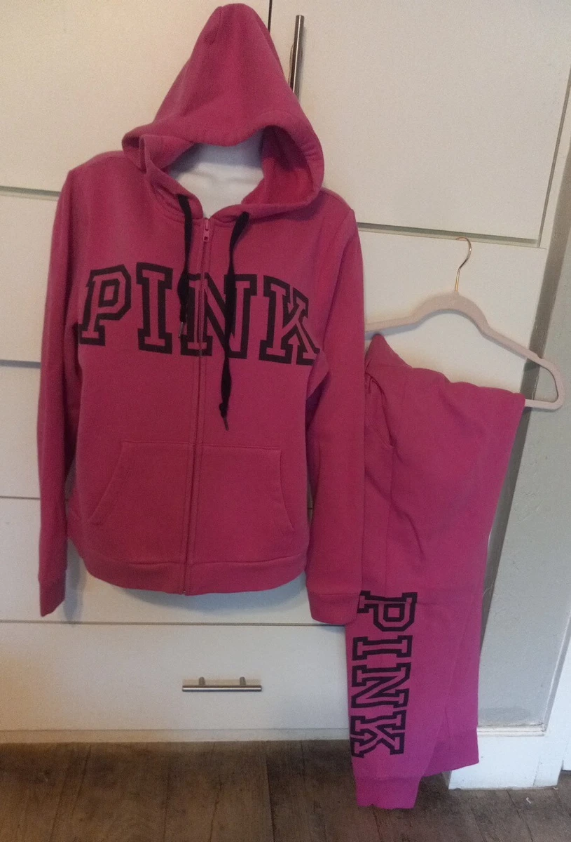 New! VICTORIA SECRET PINK 2 Piece NEW! Sweatshirt and Pants Outfit Set  Medium | eBay