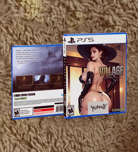 Resident Evil Series PS4 | PS5 CUSTOM COVER ART & CASE ONLY