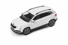 Skoda Karoq modellino auto miniatura 1:43 bianco luna 5A7099300 S9R