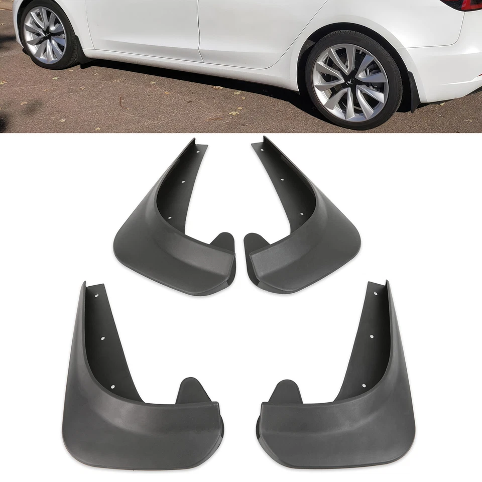 4X Guardabarros delanteros y traseros guardabarros guardabarros para Kia Forte Koup 2010-2017 Foto 3 de 4