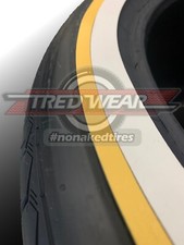 Deluxe Twin White Wall Color Wall Tire Kit