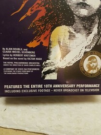 LES MISERABLES in Concert THE DREAM CAST 10th Anniversary Performance - VHS Tape