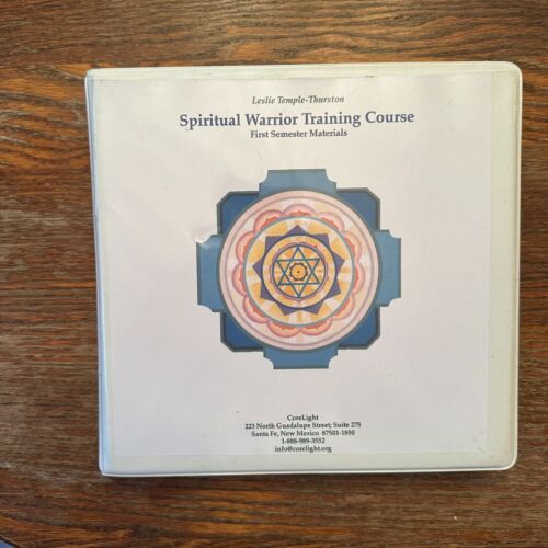 Spiritual Warrior Training Course by Leslie Temple-Thurston Cassette Box VG Rare