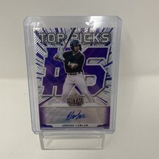 DA106939 2021 Leaf Metal Draft Top Picks Purple Wave  Jordan Lawlar AUTO 10/15