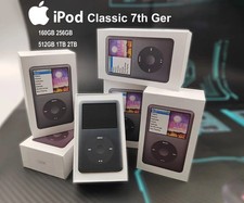 New   Sealed Apple iPod Classic 7th Gen 256 512G 2TB All Colors-   Warranty LOT
