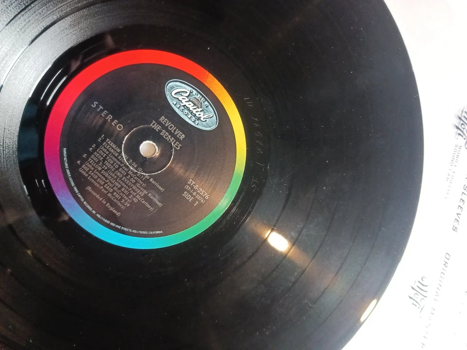 The Beatles * REVOLVER * US  1st press * RECORD CLUB * ST 82576 * RARE * EX - Image 4 of 4