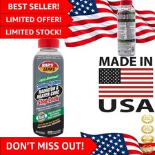 16.9 oz Radiator Stop Leak - Liquid Aluminum for Gasket and Freeze Plug Repairs