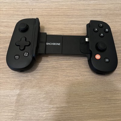 Backbone Mobile Controller Black Plastic Video Game Accessory for Lightning Cord