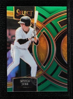 2024 Panini Select Premier Level Green Prizm 4/5 Mitch Jebb #52 16wc