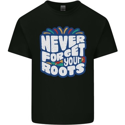 Never Forget Your Roots Afrika Juneteenth Kinder T-Shirt
