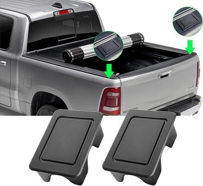 Rear Stake Pocket Plugs for Ram Bed Rail Caps 2009-2018 - Set of 2