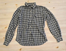 Vintage Inspired 70s And 80s The Fox Collection Plaid Button-Up Shirt Small