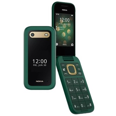 Nokia 2660 Flip 4G Dual-SIM 128MB+48MP Unlocked Flip Mobile Phone New Original