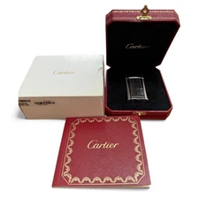 Cartier gas lighter, working condition confirmed, fire produced