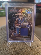 2023 Stefon Diggs Spectra Max Impact Blue /99 Color Match Buffalo Bills
