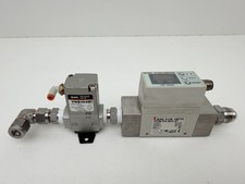 SMC PF2W704-N03-67 Digital Flow Switch , 0.5-4 L/min, NPT, w/ SMC VNB104BS