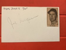 Joe Morgan 🔥🔥🔥🔥MLB Boston Red Sox Manager 🔥🔥🔥🔥🔥Autograph 🧢