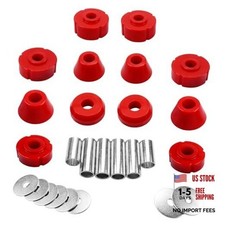 Chevy C10 Body Mount Kit Compatible With 67-72 - Red 7-101