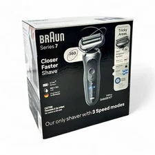 Braun Series 7 7189cc Wet or Dry Electric Razor Shaver Kit for Men