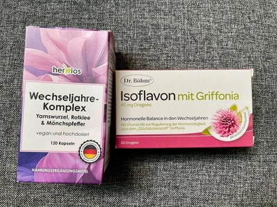 2 x Wechseljahre Komplex Hormonelle Balance Isoflavon Griffonia, Mönchspfeffer