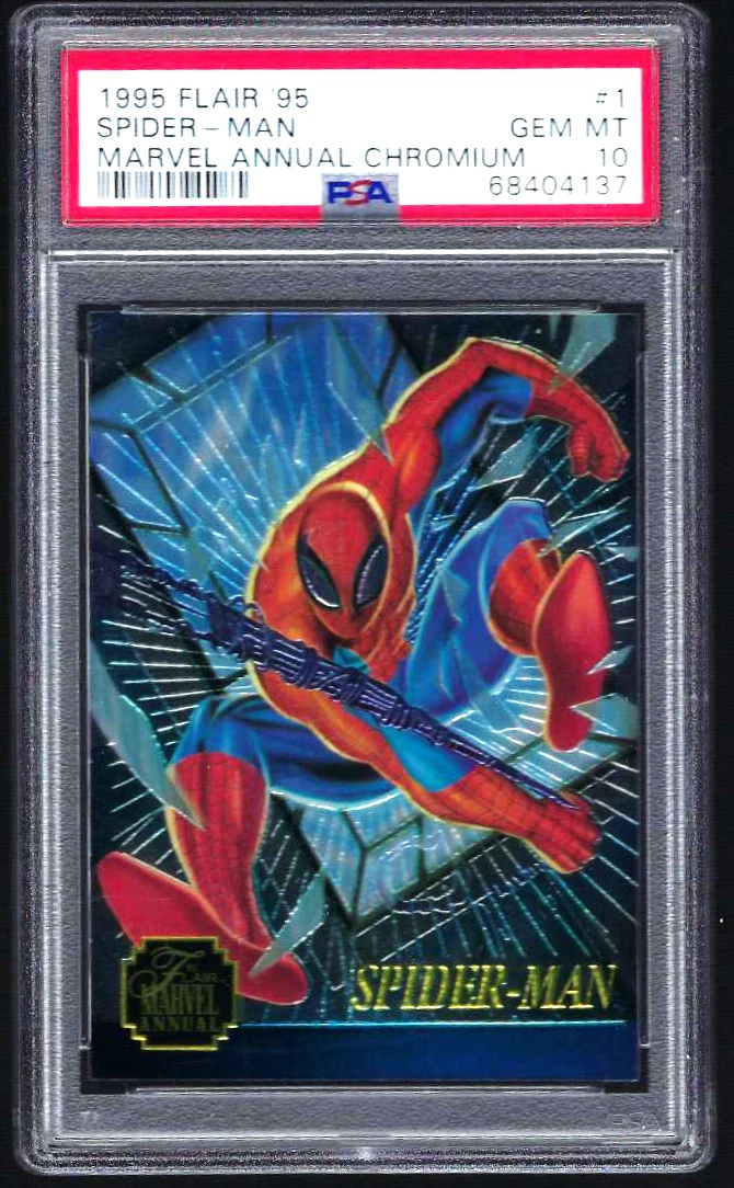 Spider-Man Action Professional Sports Authenticator (PSA