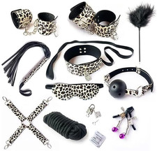 Cozy Feel BDSM Love High Quality Bondage Set Kit Restraints Straps SM 10PC