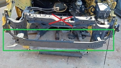 468744 stoßstangen verstärkung träger vorne OPEL ADAM GLAM ECOFLEX 2012