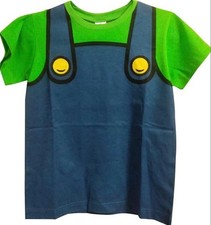 USJ Nintendo World Super Mario Luigi T-Shirt L Size Rare Official Japan