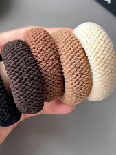 5/10 Mix Color High Elasticity Thickened Versatile Simple Scrunchies, Hair-Frien