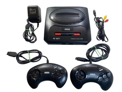 Sega Mega Drive II Konsole + 2 Original Controller + Kabel